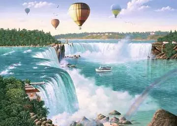 Niagara Falls Hot Air Balloons 1000pc