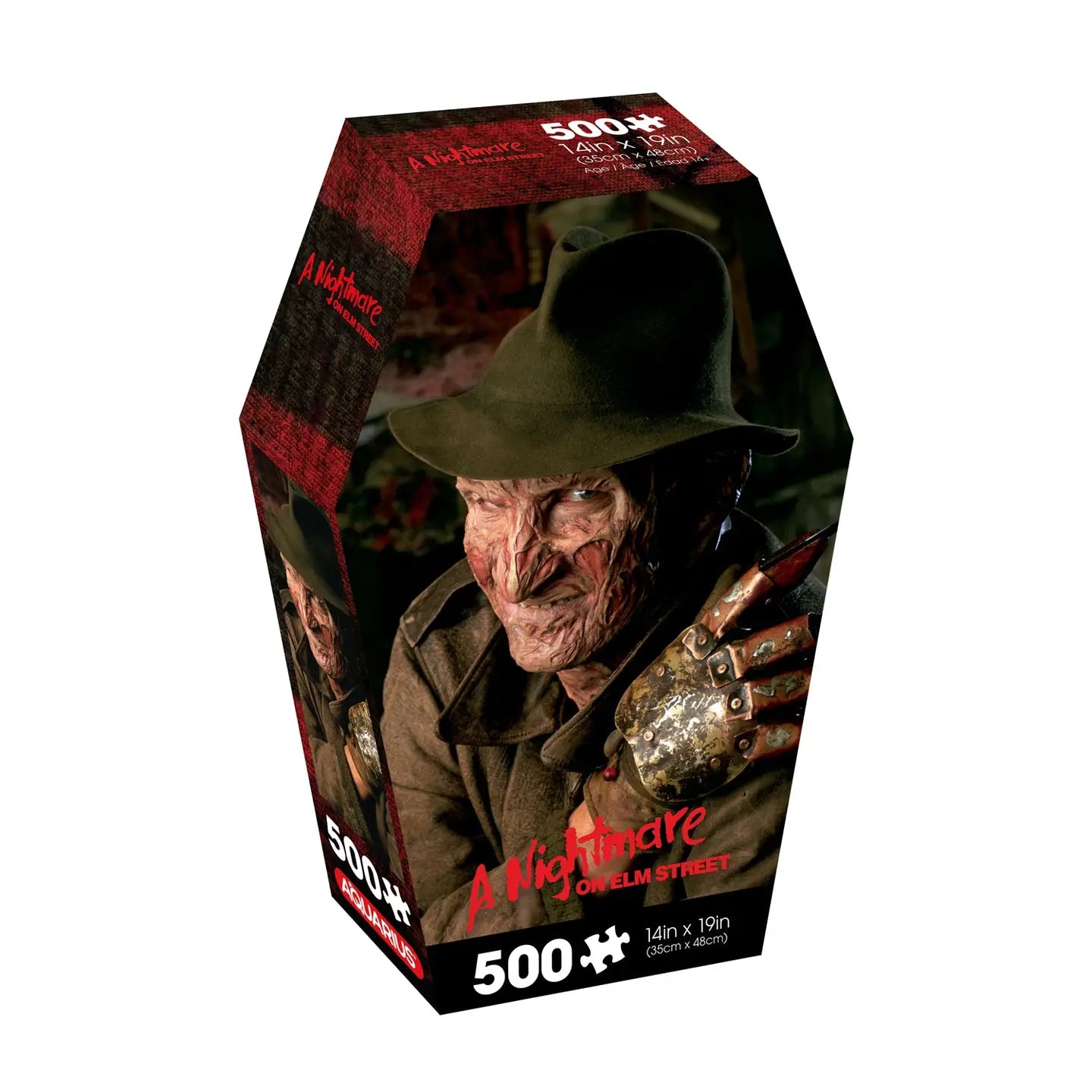 Nightmare on Elm Street Coffin Box 500pc