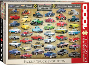 Pickup Truck Evolution 1000pc