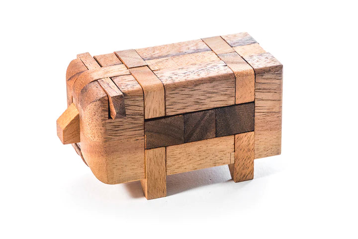Piggy 3D Model Puzzle