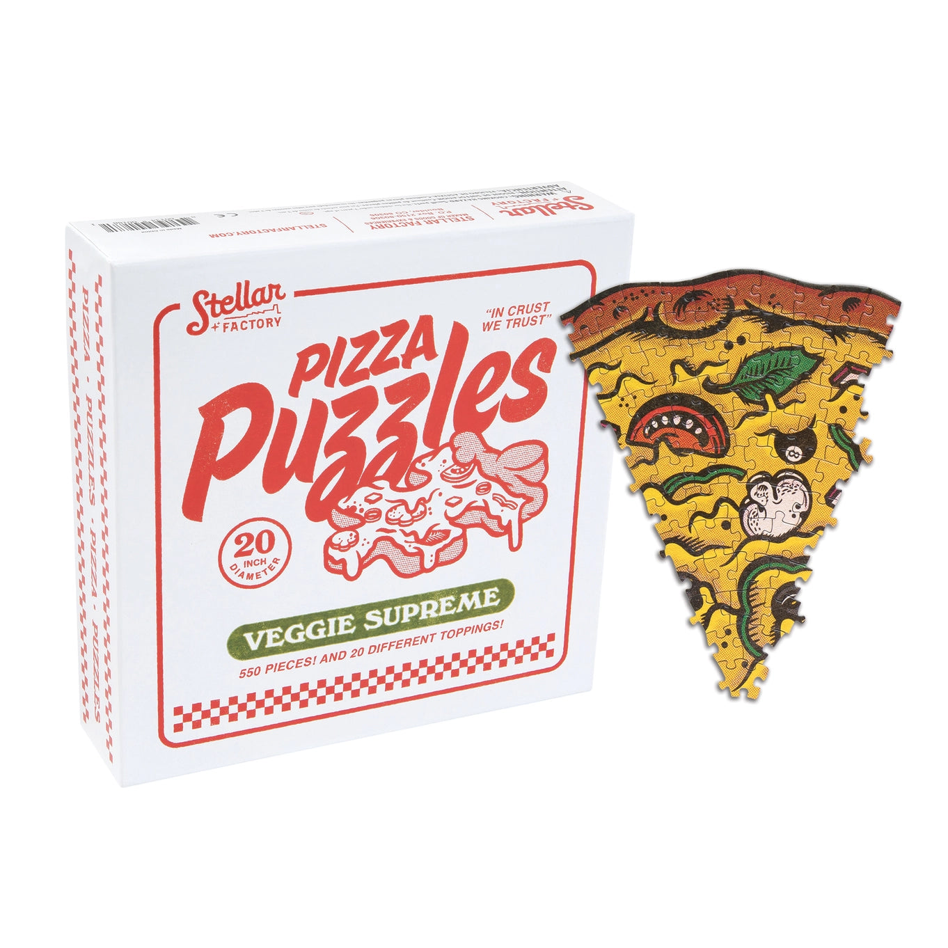 Pizza Puzzles - Veggie Supreme 550pc