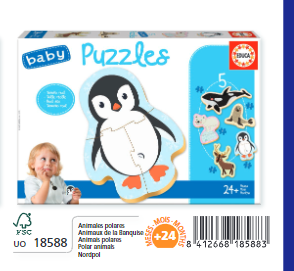 Polar Animals Baby Puzzle