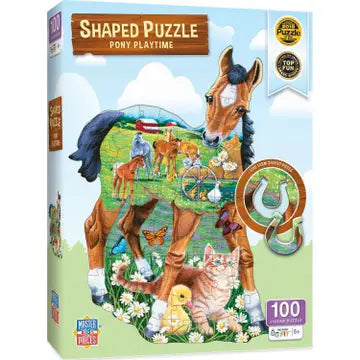 Pony Playtime Shaped - 100pc
