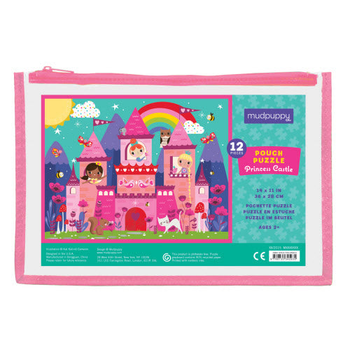 Princess Castle Pouch Puzzle 12pc
