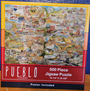 Pueblo Montage Puzzle 500pc