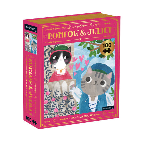Bookish Cat - Romeow & Juliet 100pc