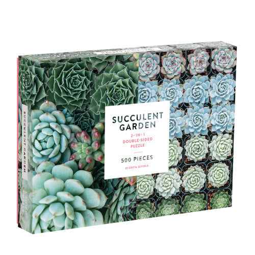 Succulent Garden Double-sided 500pc