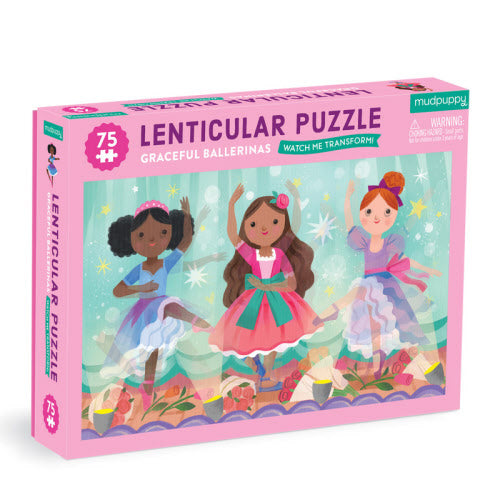 Graceful Ballerinas Lenticular 75pc