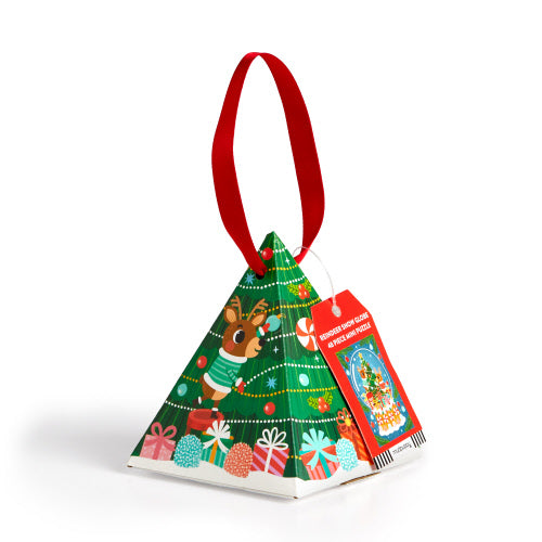 Reindeer Ornament Puzzle 130pc