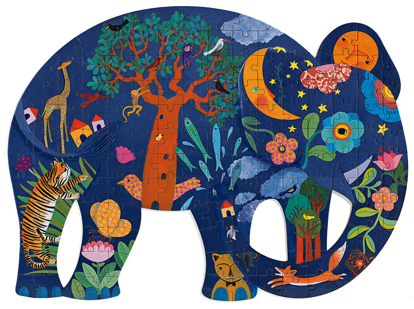 Puzz'art Elephant Shaped