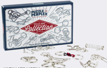 Puzzle Perplex Ultimate Metal Puzzle Collection