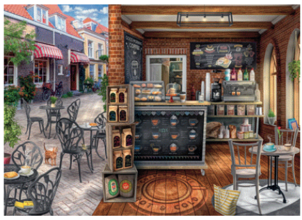 Quaint Cafe 1000pc