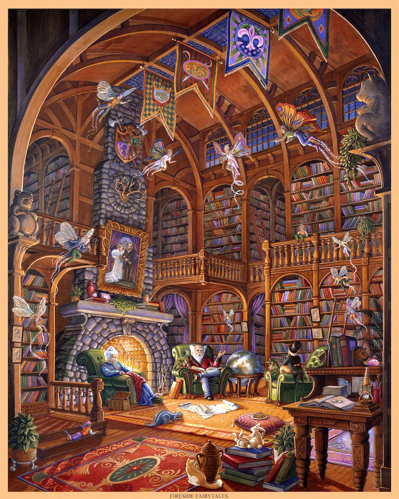 Fireside Fairytales by Randal Spangler 364pc