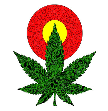 Budzzle: MJ Leaf & Sun Shaped Puzzle