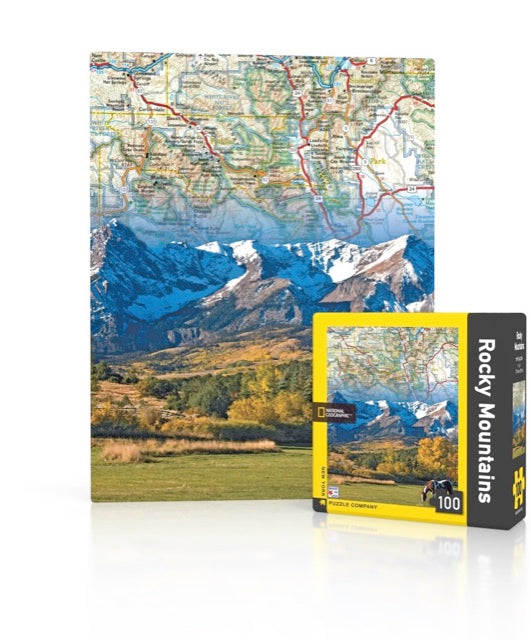 National Geographic: Rocky Mountains Mini 100pc