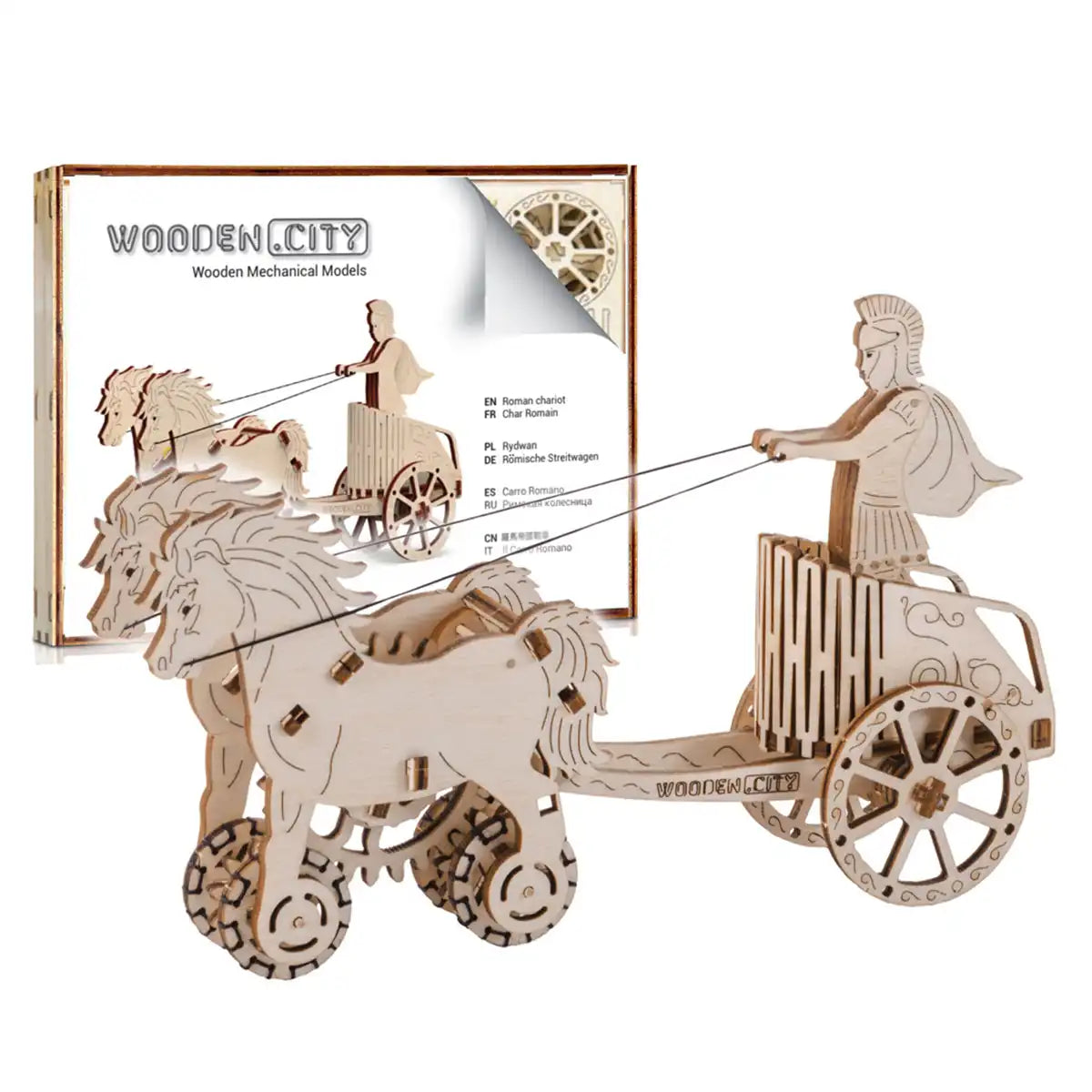 Roman Chariot 3D Model