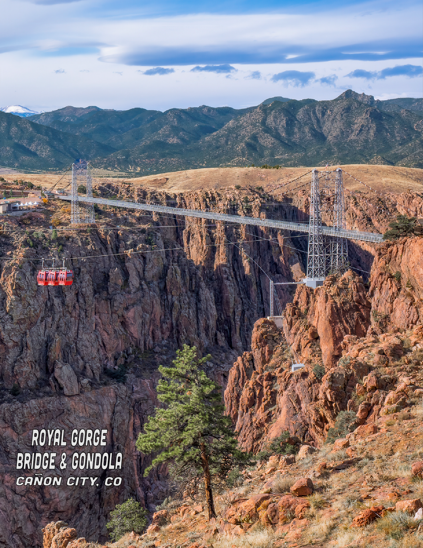 Royal Gorge Bridge by Dennis Fox 81pc