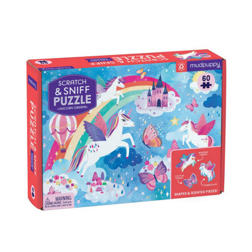 Unicorn Dreams Scratch & Sniff 60pc