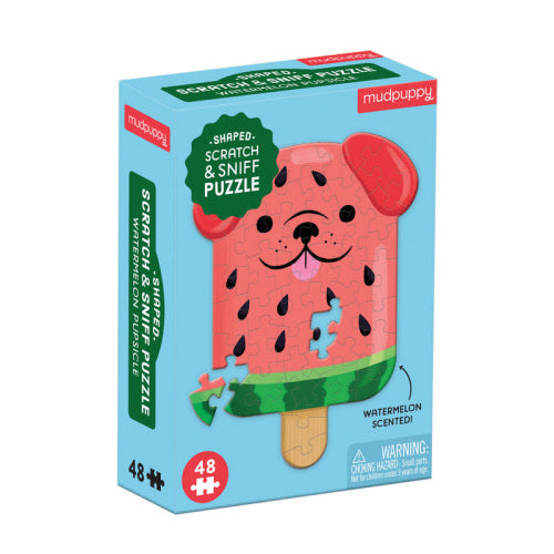 Watermelon Pupsicle Scratch & Sniff Mini 48pc