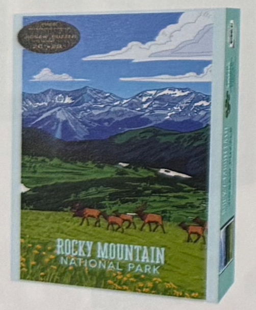 RMNP Trail Ridge Road with Elk 1000pc
