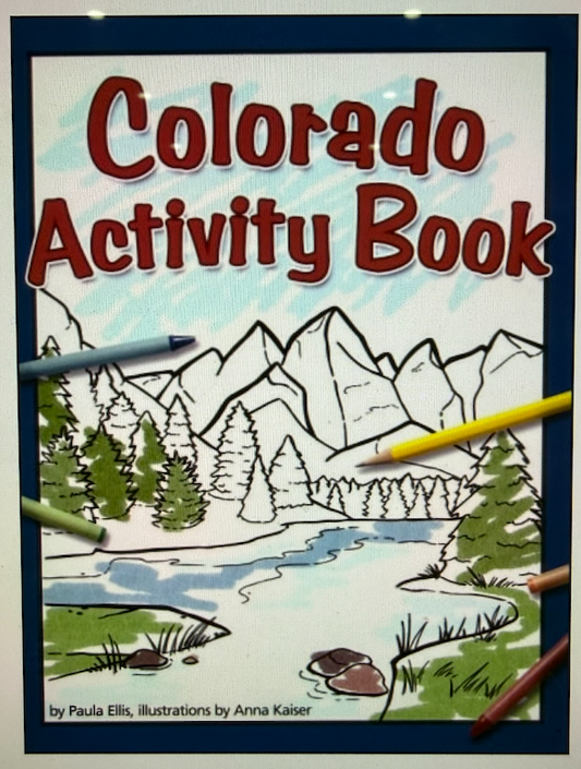 Colorado Activity Coloring Book