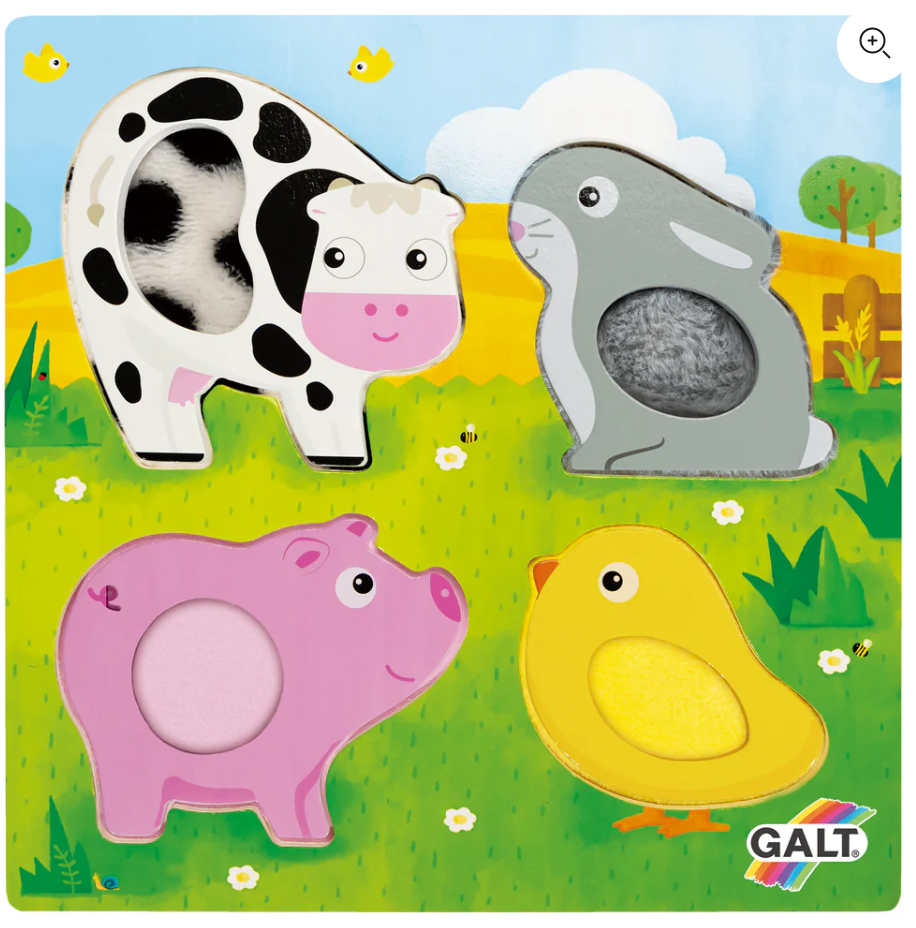Feely Farm Puzzle 4x1pc