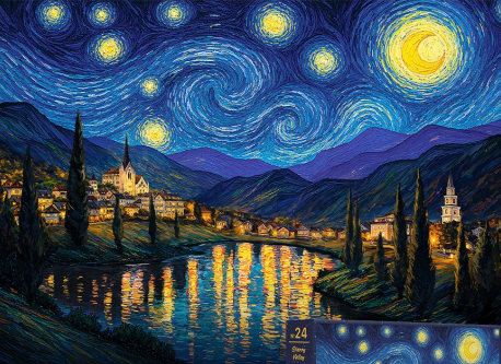 Starry Valley 1000pc