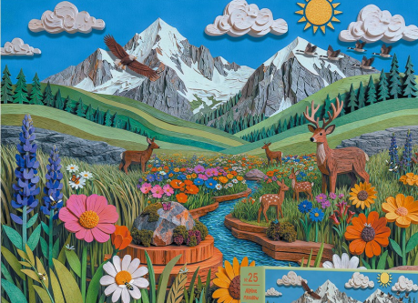 Alpine Meadow 1000pc