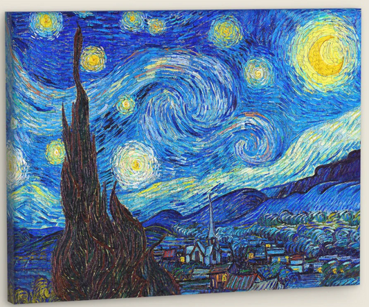 3D Puzzle Canvas Art: The Starry Night 366pc