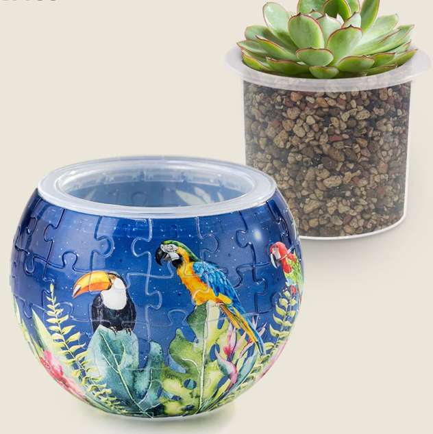 3D Puzzle Planter: Bird of Paradis 80pc