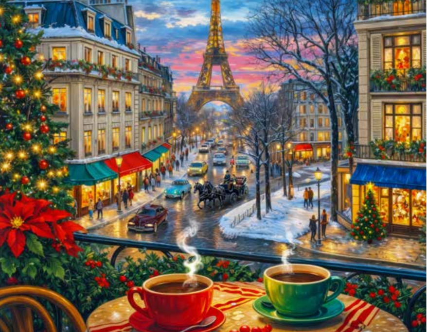 Christmas in Paris 1000pc