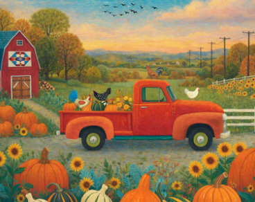Sunflower Farmstead 500pc