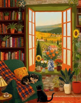 Cozy Fall Companions 500pc