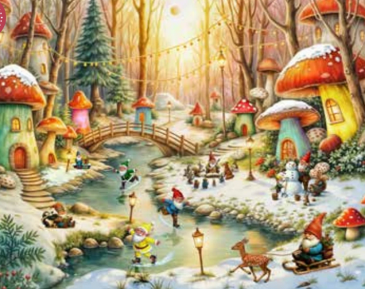 Gnomeland in Winter 500pc