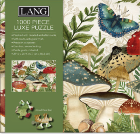 Botanical Mushrooms 1000pc