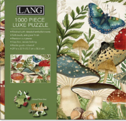 Botanical Mushrooms 1000pc