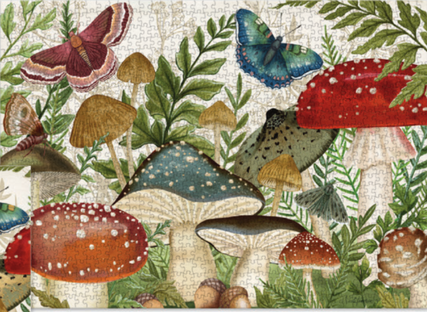 Botanical Mushrooms 1000pc