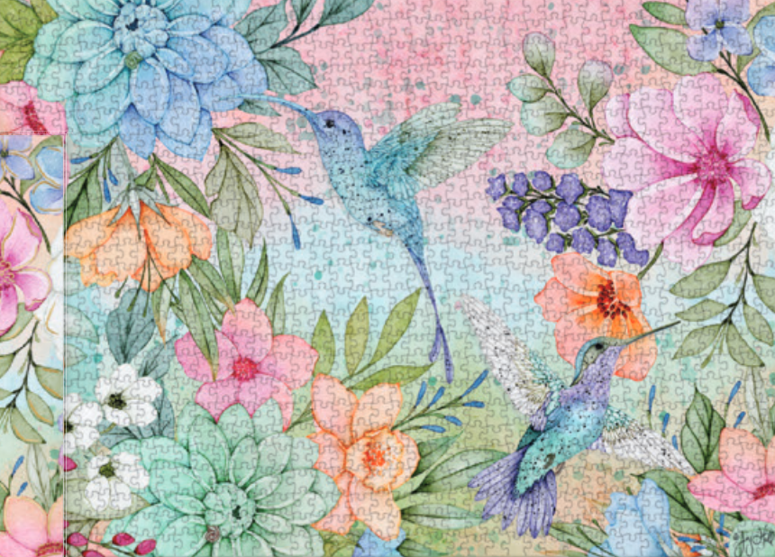 Hummingbird Garden 1000pc