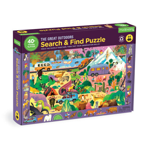 Search & Find The Great Outdoors 40pc