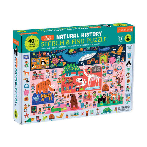Search & Find Natural History Museum 64pc