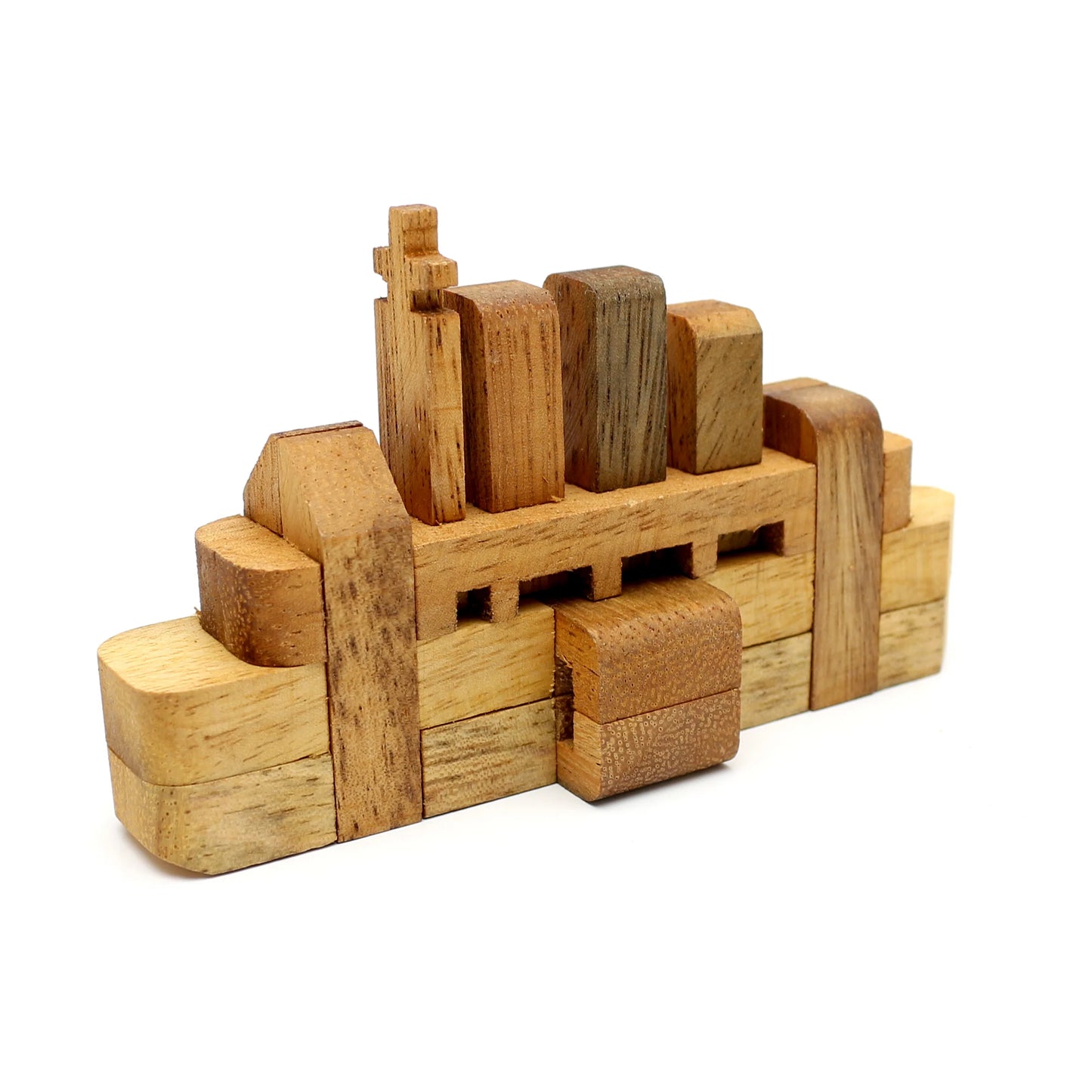 Ship 3D Model Puzzle