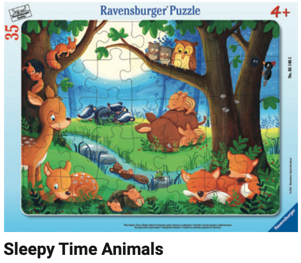 Sleepytime Animals (Tray) 35pc