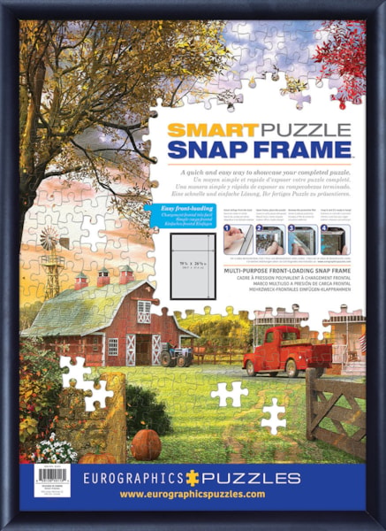 SNAP Frame Black Aluminum Eurographics