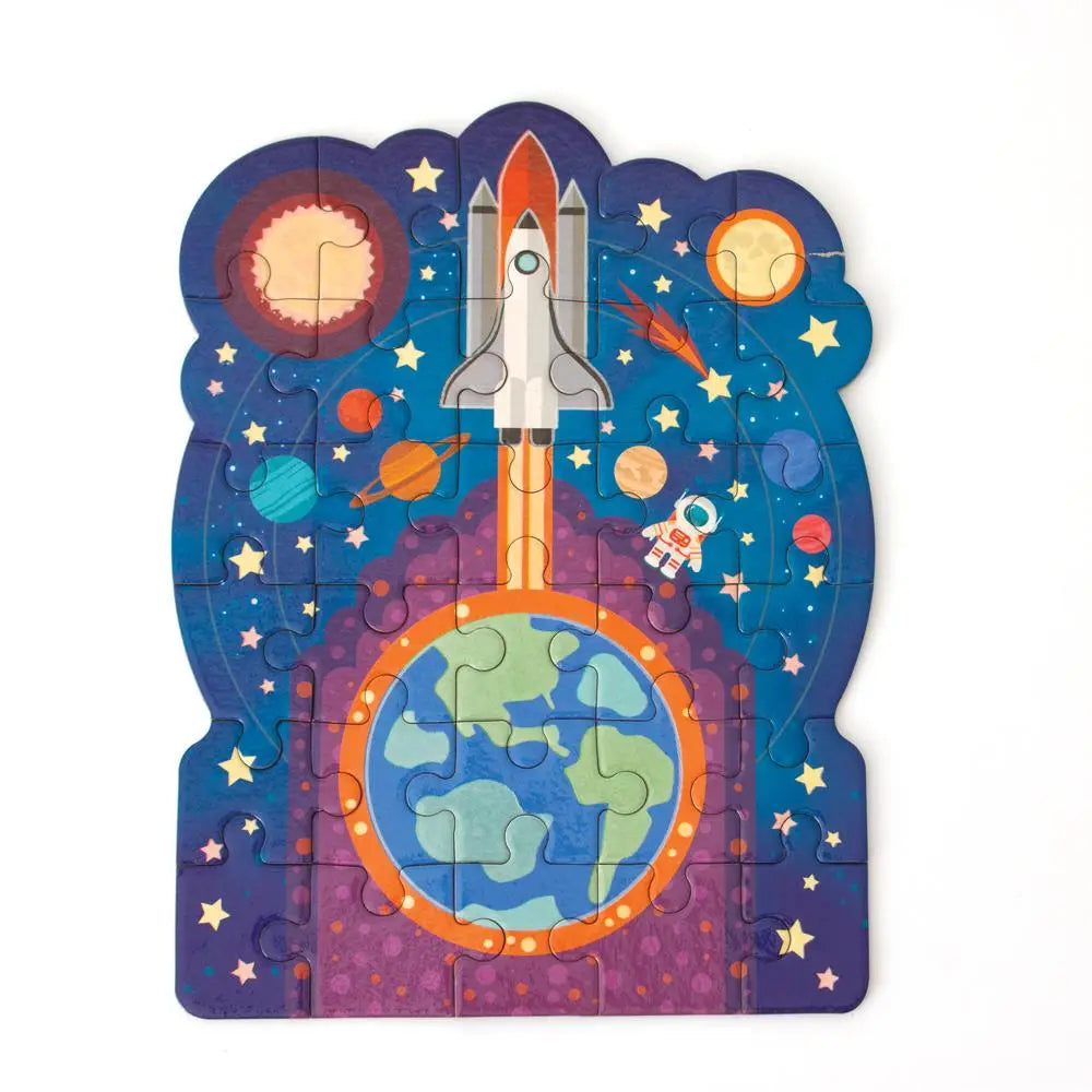 Space Blast Off Glow in the Dark Mini 30pc