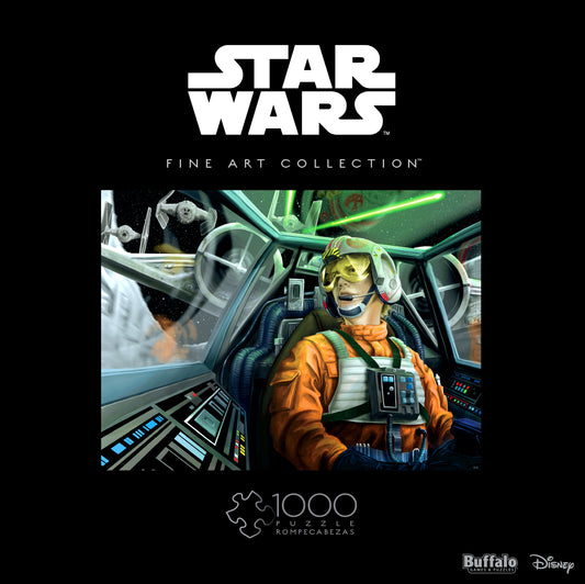 Star Wars Fine Art - Baptism By Fire 1000pc