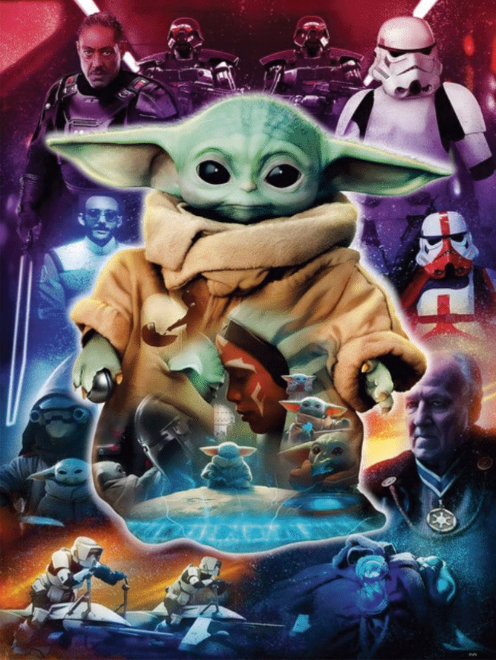 Star Wars: Grogu's Journey Shaped 776pc