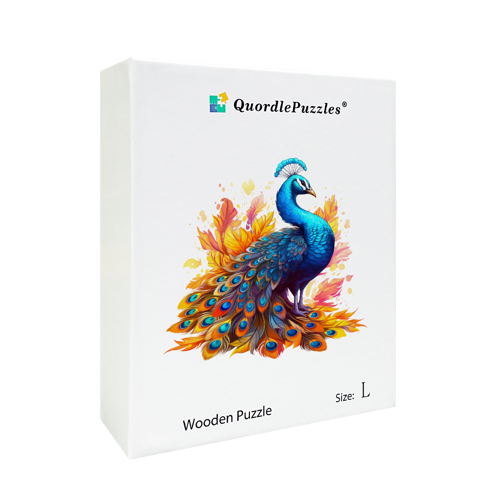 Striking Peacock Small (A5)