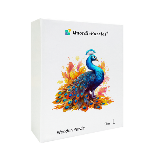 Striking Peacock Small (A5)