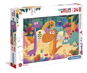 SuperColor Maxi - Jurassic Friends 24pc