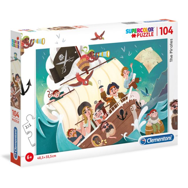 Supercolor - Pirates 104pc
